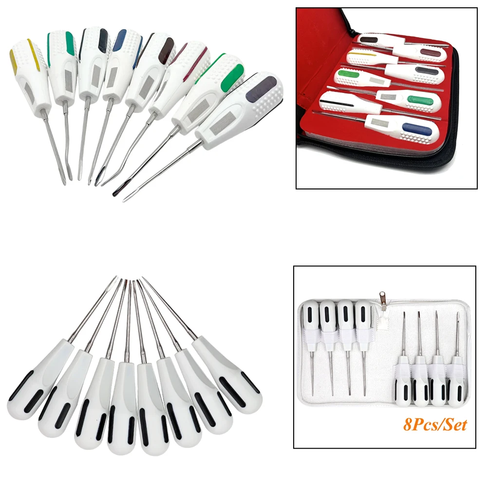 Dental Luxating and Root Elevator Set Curved for Minimally Invasive Tooth Extraction Surgical Dentistry Instruments
Dental Luxating and Root Elevator Set Curved for Minimally Invasive Tooth Extraction Surgical Dentistry Instruments