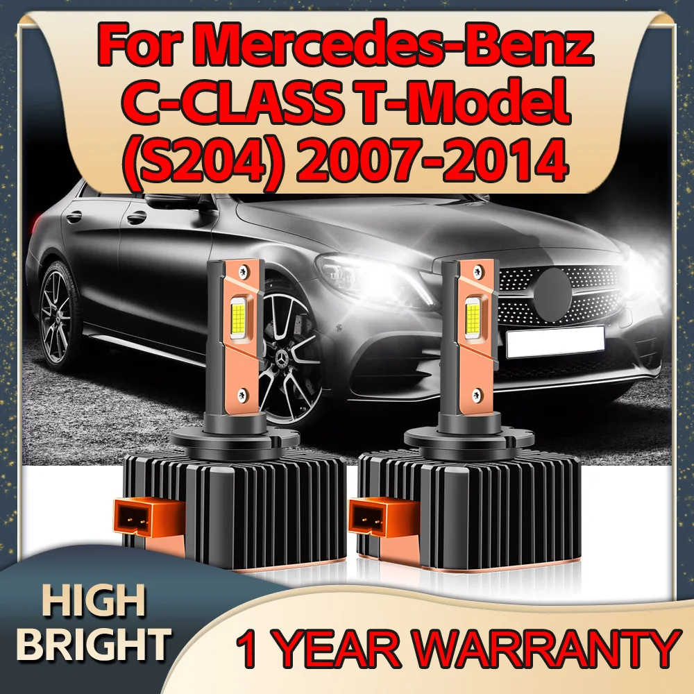 2Pcs D1S LED Car Headlight HID Bulb 30000LM Lamp For MERCEDES-BENZ C CLASS T Model S204 2007 2008 2009 2010 2011 2012 2013 2014
2Pcs D1S LED Car Headlight HID Bulb 30000LM Lamp For MERCEDES-BENZ C CLASS T Model S204 2007 2008 2009 2010 2011 2012 2013 2014