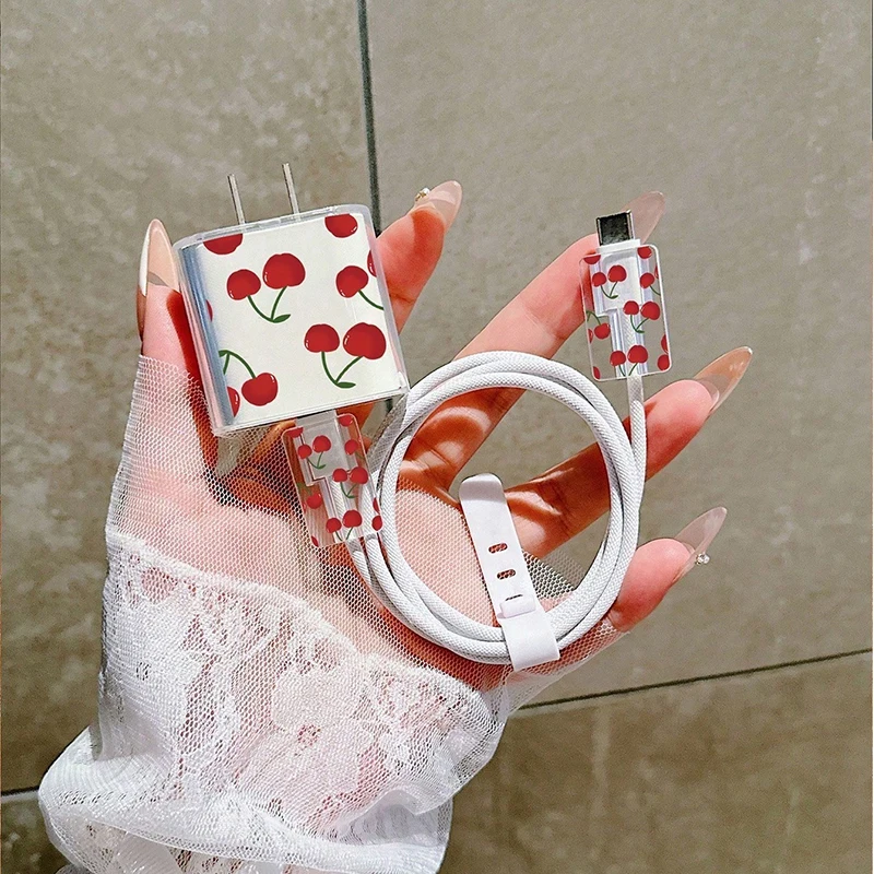 Red Cherry Charger Protection Cover For iPhone 20W 18W USB Cable Winder Protector Shell Case For Apple 16e 13 11 15 12 14Pro
Red Cherry Charger Protection Cover For iPhone 20W 18W USB Cable Winder Protector Shell Case For Apple 16e 13 11 15 12 14Pro