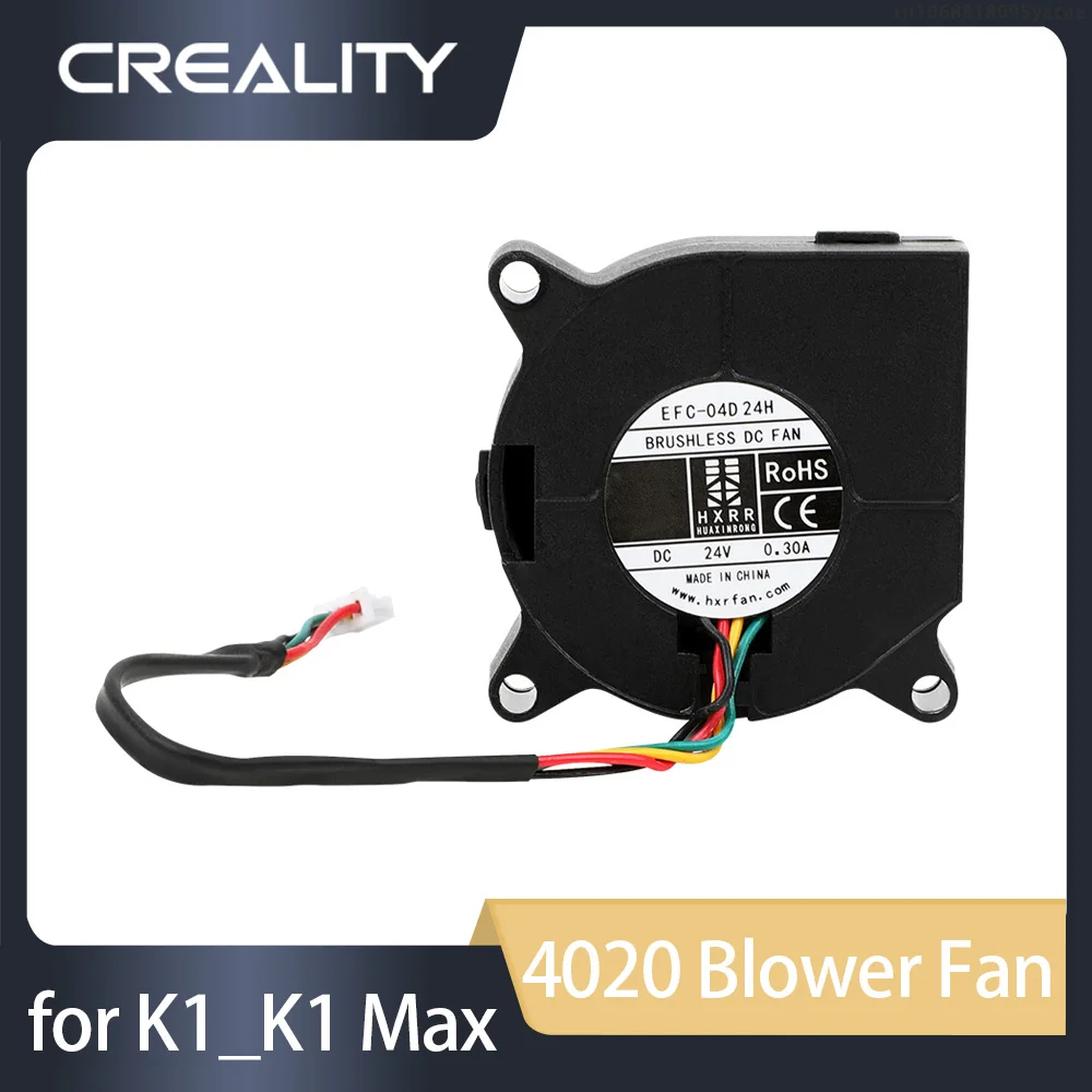 Creality 4020 вентилятор 24 В для K1_K1 Max абсолютно новые оригинальные детали для 3d-печати аксессуары для 3D-принтера вентилятор для K1_K1 Max
Creality 4020 вентилятор 24 В для K1_K1 Max абсолютно новые оригинальные детали для 3d-печати аксессуары для 3D-принтера вентилятор для K1_K1 Max
