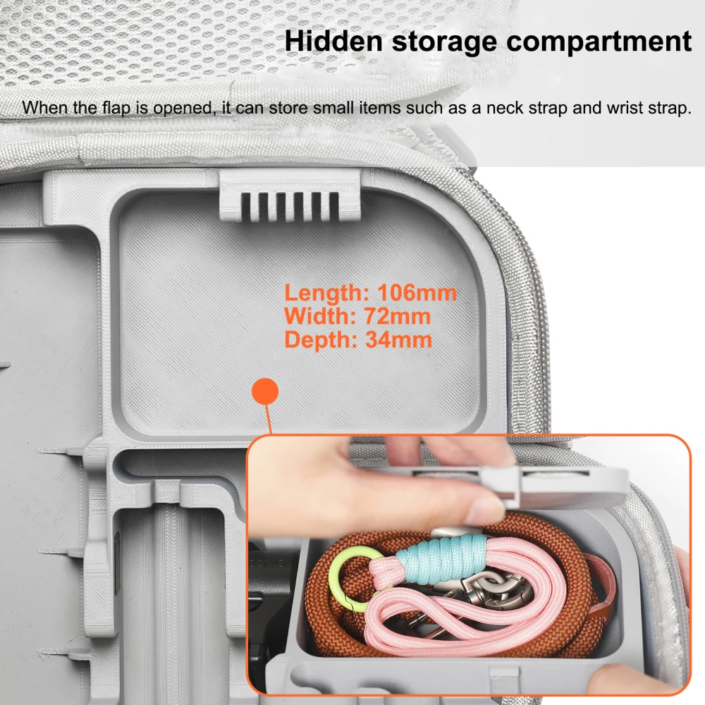 Portable Storage Bag for DJI Osmo Pocket 3/4,Carrying Case Suitcase with Magnetic Pad for ND Filters Mic2 and Accessories
Portable Storage Bag for DJI Osmo Pocket 3/4,Carrying Case Suitcase with Magnetic Pad for ND Filters Mic2 and Accessories