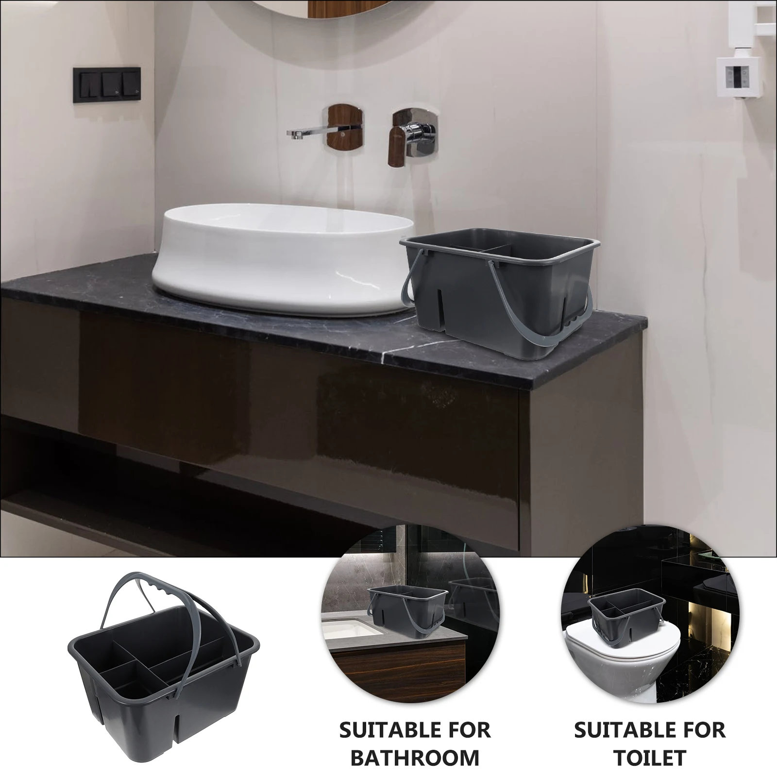 Clean The Basket Handheld Bathroom Storage Small Baskets Finishing for Toilet Plastic
Clean The Basket Handheld Bathroom Storage Small Baskets Finishing for Toilet Plastic