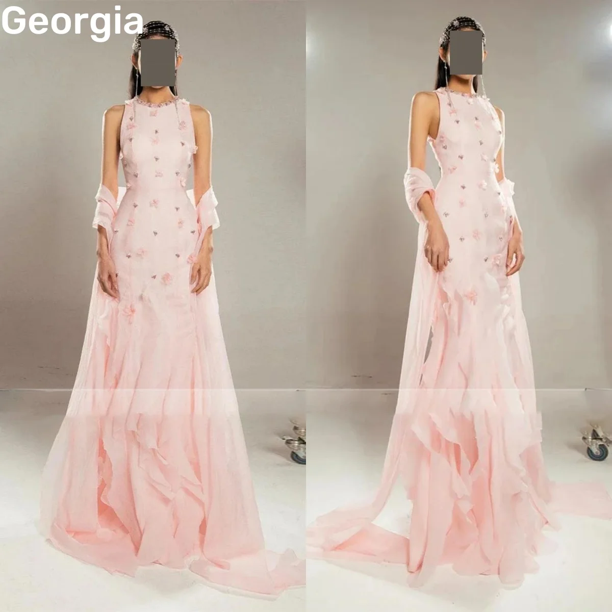 Customized Pearl Pink Party Dress Cap Straps A-Line Halter Floor-Length Dresses For Special Occasions Beadings Zipper Up Women'S
Customized Pearl Pink Party Dress Cap Straps A-Line Halter Floor-Length Dresses For Special Occasions Beadings Zipper Up Women'S