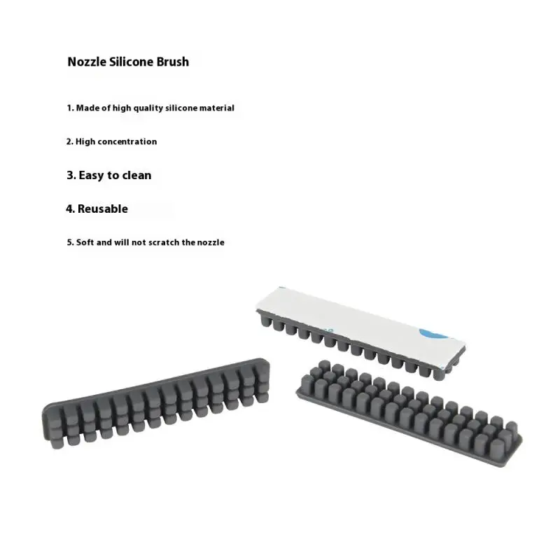 3/6Pcs For Bambu Lab A1/A1 Mini Nozzle Silicone Brush 3D Printer Nozzle Cleaner Tool Accessories
3/6Pcs For Bambu Lab A1/A1 Mini Nozzle Silicone Brush 3D Printer Nozzle Cleaner Tool Accessories