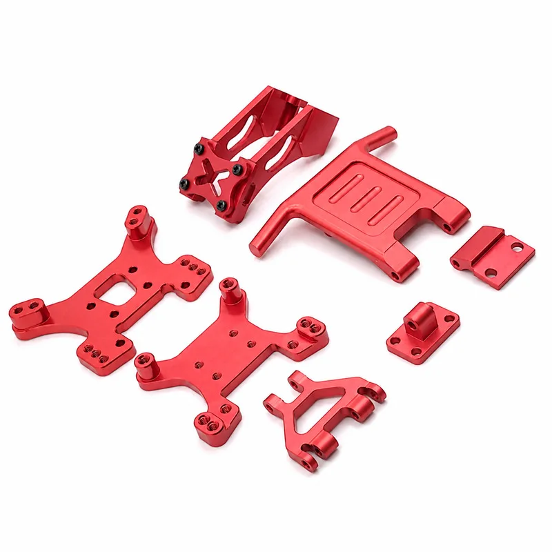 Wltoys High Strength Aluminum Alloy Rc Car Upgrade Parts Shock Tower Mount Bumper Rear Wing Fit 144001 144010 124017 124019
Wltoys High Strength Aluminum Alloy Rc Car Upgrade Parts Shock Tower Mount Bumper Rear Wing Fit 144001 144010 124017 124019