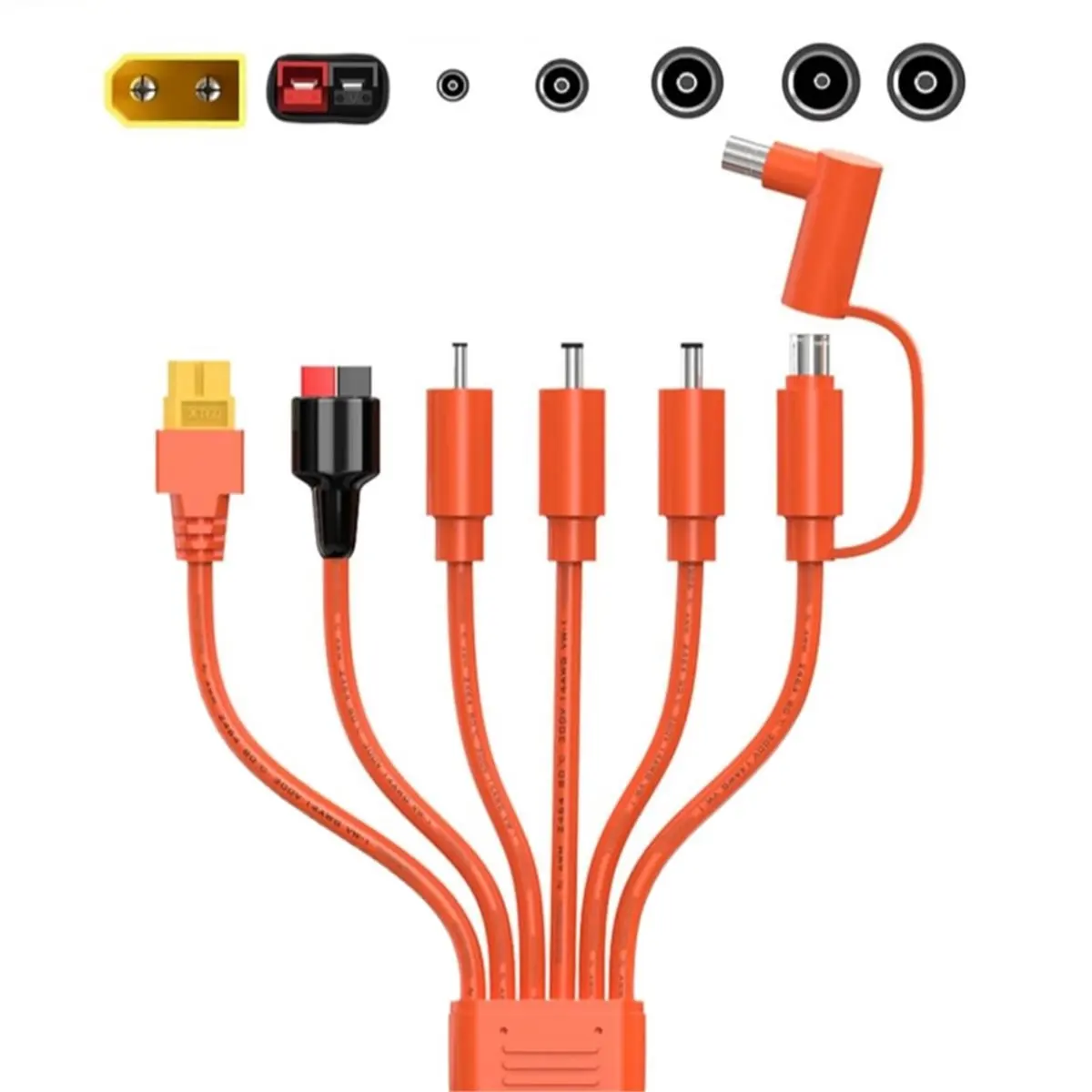Punctual- 1.8m 7-in-1 Solar Panel Connector for XT60 Anderson DC7909 DC653012AWG Power Cord Energy Storage Charging Cable
Punctual- 1.8m 7-in-1 Solar Panel Connector for XT60 Anderson DC7909 DC653012AWG Power Cord Energy Storage Charging Cable