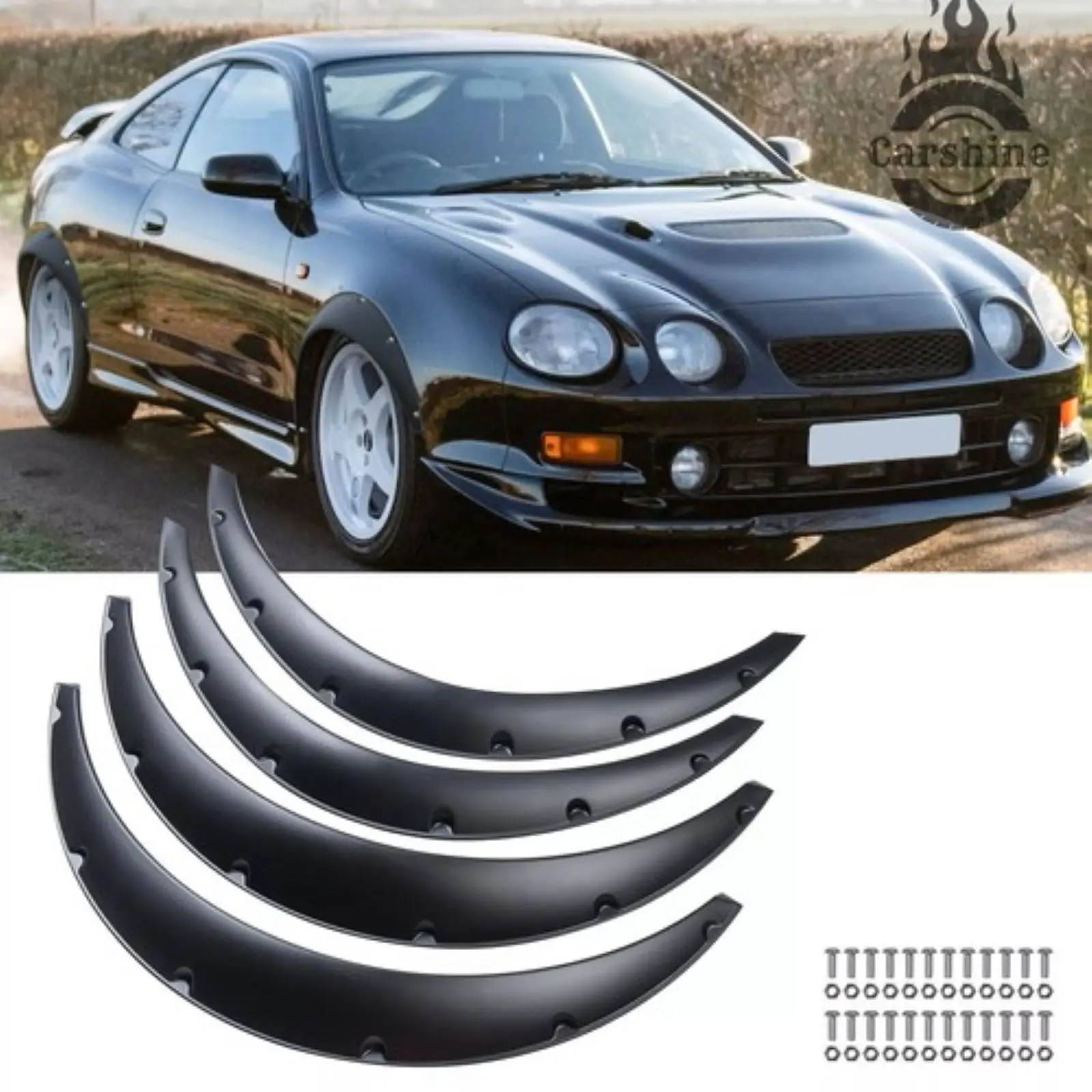 Fender Flares Extra Wide Mudguard Wheel Arch Body Kit 4PCS For Toyota Celica GT NEW
Fender Flares Extra Wide Mudguard Wheel Arch Body Kit 4PCS For Toyota Celica GT NEW