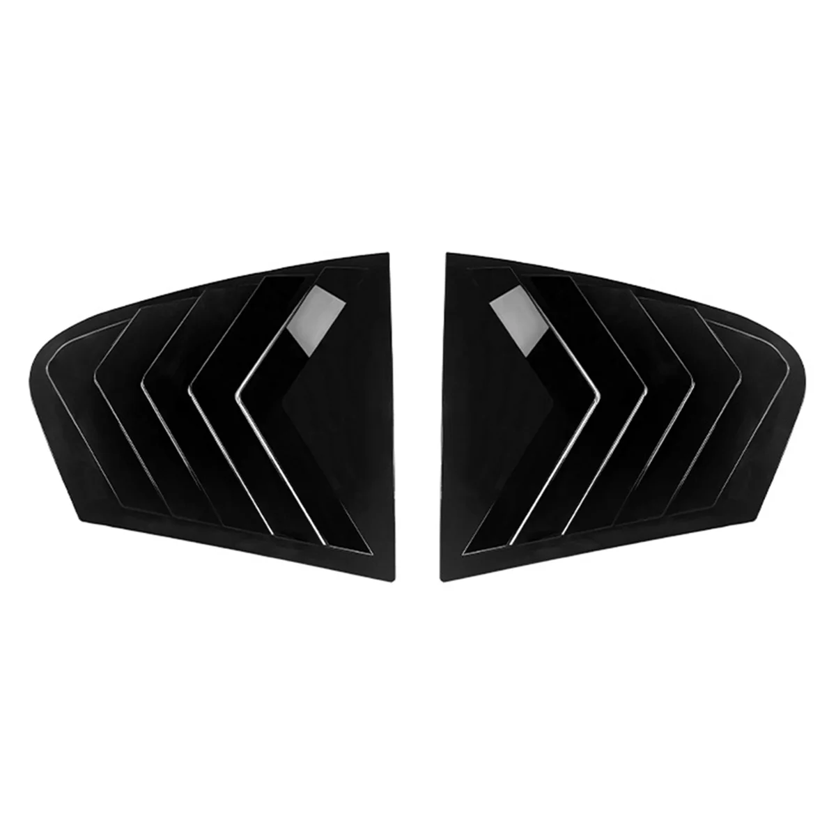 Car Rear Triangular Window Louvers Shutters Blinds Cover Trim for BMW 5 Seires G30 2018-2023 Bright Black
Car Rear Triangular Window Louvers Shutters Blinds Cover Trim for BMW 5 Seires G30 2018-2023 Bright Black