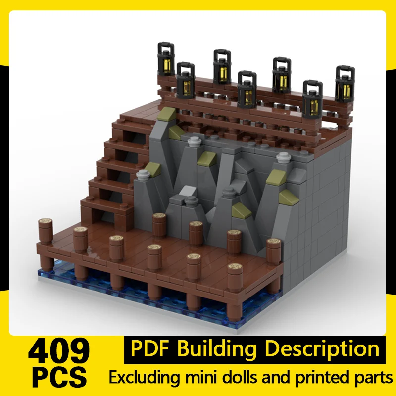 Medieval Castle Model MOC Building Bricks Village Market Dock Modular Technology Gifts Holiday Assemble Children Toys Suit
Medieval Castle Model MOC Building Bricks Village Market Dock Modular Technology Gifts Holiday Assemble Children Toys Suit