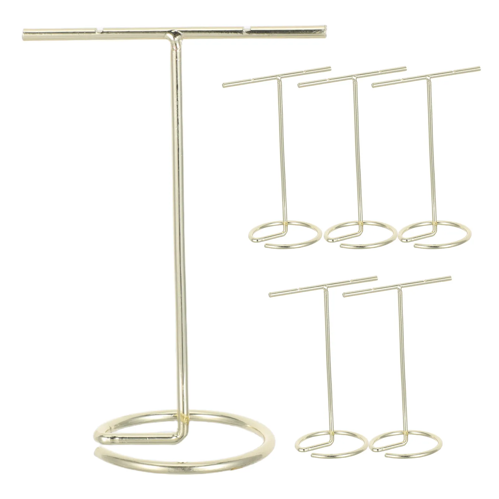 6Pcs T Bar Earring Display Holder Gold Metal Jewelry Organizer Necklace Stand Rings Organizer Retail Display Showcase
6Pcs T Bar Earring Display Holder Gold Metal Jewelry Organizer Necklace Stand Rings Organizer Retail Display Showcase