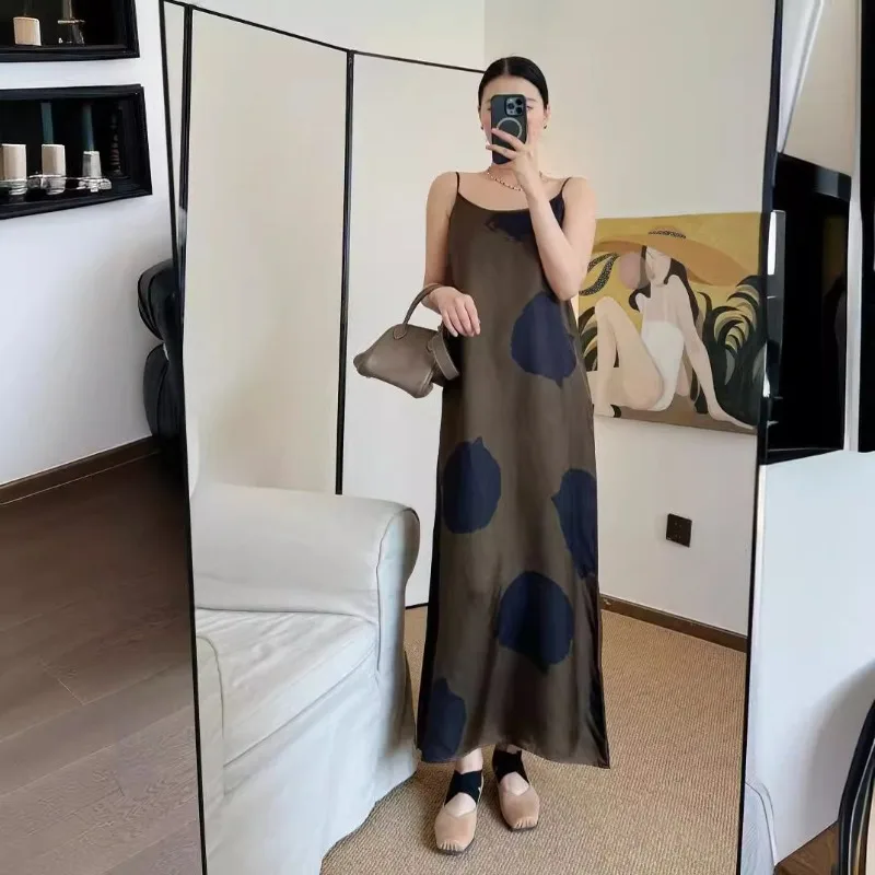 Pring New New Chinese Dress Smudged Polka Dot Cat Head Skirt Long Dress for Women
Pring New New Chinese Dress Smudged Polka Dot Cat Head Skirt Long Dress for Women