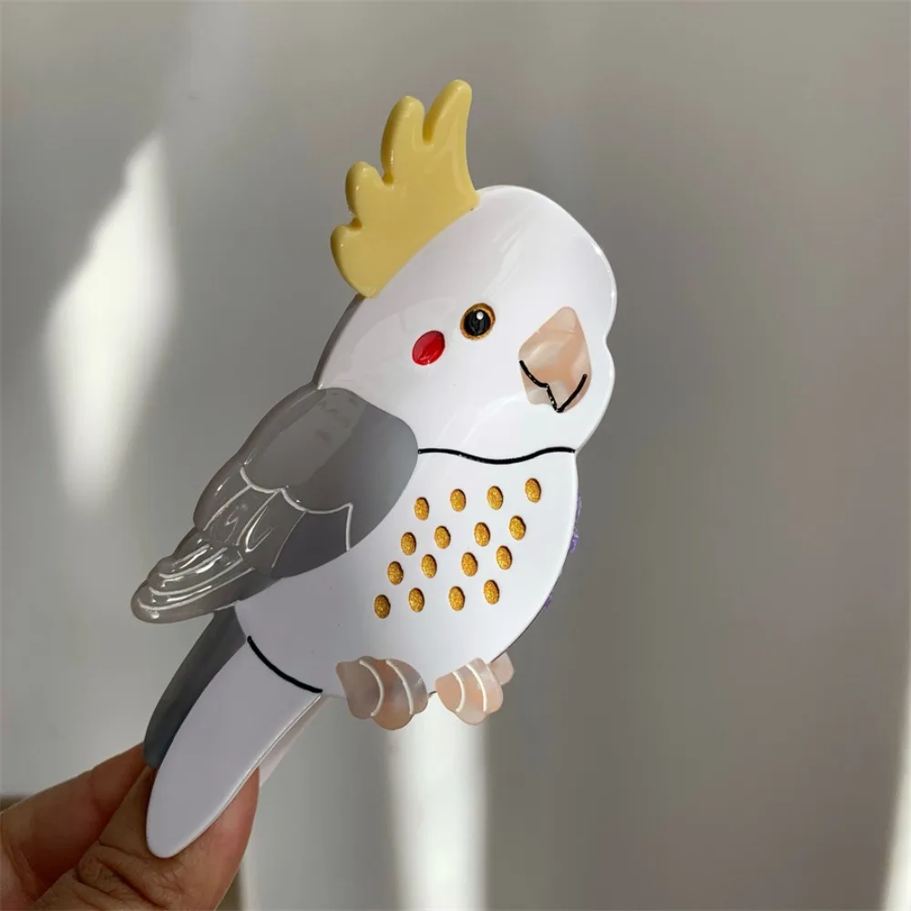 Creative Cartoon Acetate Hair Claw Parrot Acetic Acid Animal Hair Clip Sweet Korean Style Bird Shark Clip Female
Creative Cartoon Acetate Hair Claw Parrot Acetic Acid Animal Hair Clip Sweet Korean Style Bird Shark Clip Female