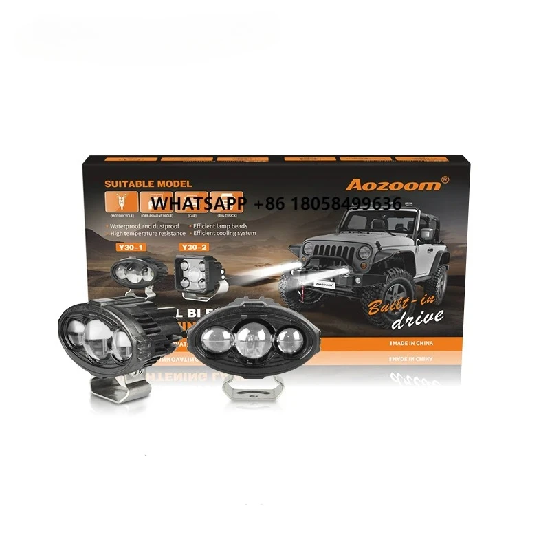 Aozoom 4 Inch 12V 58W 5500K IP67 4x4 Offroad Led Driving Auxiliary Light LED Off-road Work Lamp Off Road Spotlights for Bronco
Aozoom 4 Inch 12V 58W 5500K IP67 4x4 Offroad Led Driving Auxiliary Light LED Off-road Work Lamp Off Road Spotlights for Bronco