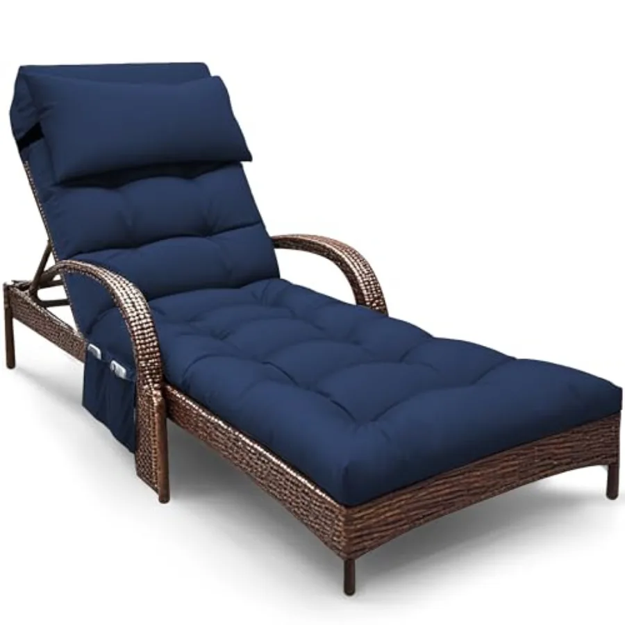 Outdoor Chaise Lounge Chair Cushion Waterproof Outdoor Chair Cushions for Patio Furniture 71 x 21 x 4 Inch Replacement Chaise L
Outdoor Chaise Lounge Chair Cushion Waterproof Outdoor Chair Cushions for Patio Furniture 71 x 21 x 4 Inch Replacement Chaise L
