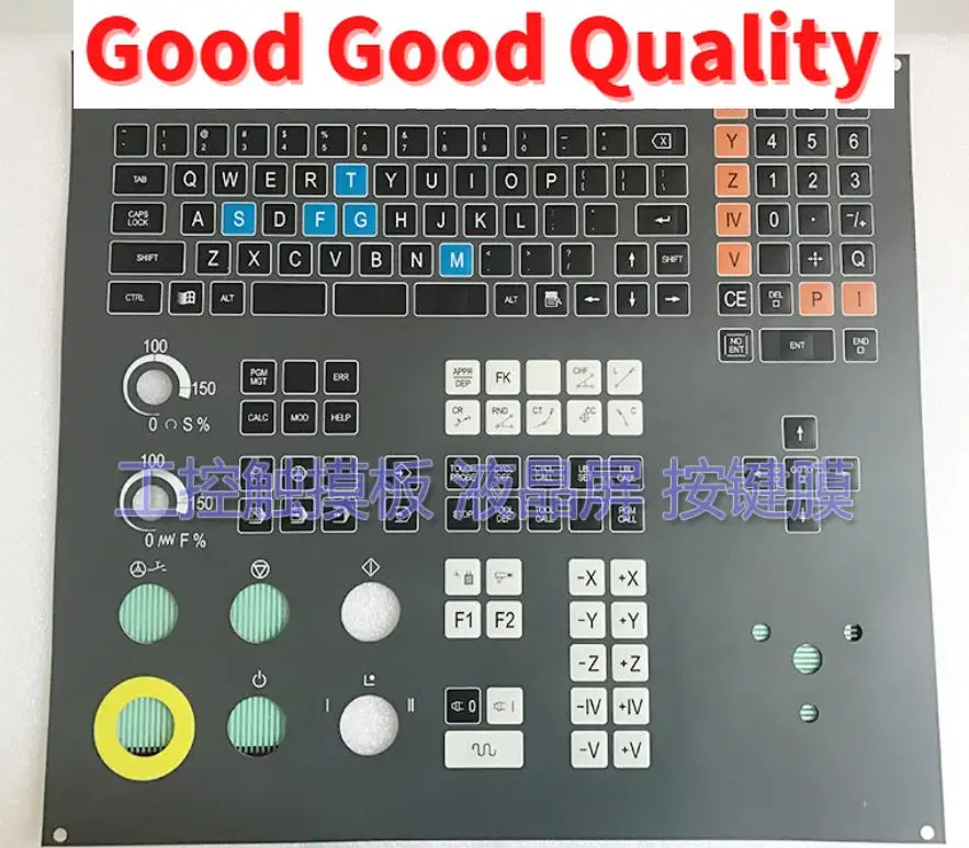 New Compatible Replacement Touch Membrane Keypad for HEIDENHAIN TE 535M TE-535M ID.NY.368 918-02 CNC System
New Compatible Replacement Touch Membrane Keypad for HEIDENHAIN TE 535M TE-535M ID.NY.368 918-02 CNC System
