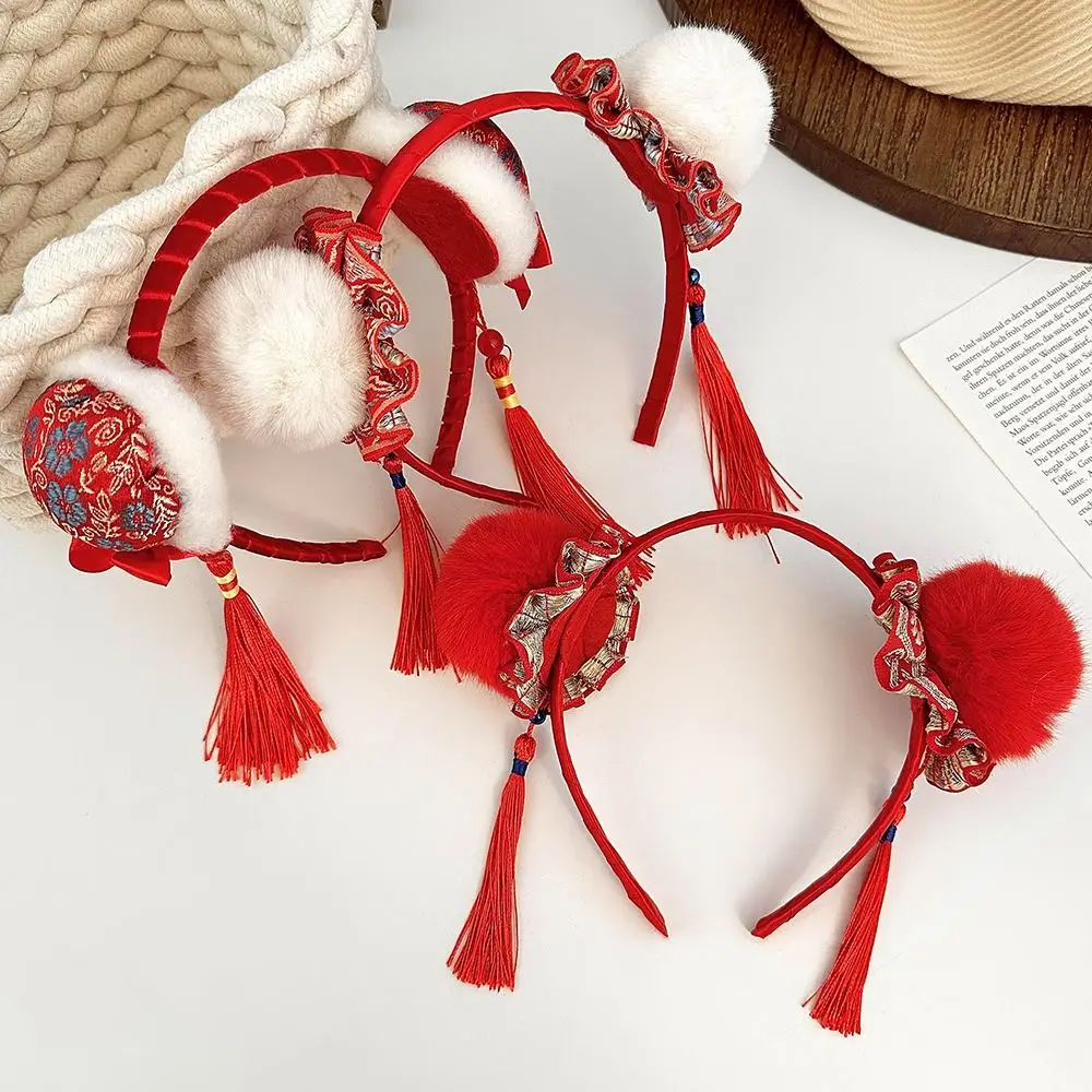 Simple Fuwa Children Headband Tang Suit Hair Hoop Tassel Hanfu Hair Sticks Girl Hair Accessories Ancient Style Red Hairband Baby
Simple Fuwa Children Headband Tang Suit Hair Hoop Tassel Hanfu Hair Sticks Girl Hair Accessories Ancient Style Red Hairband Baby