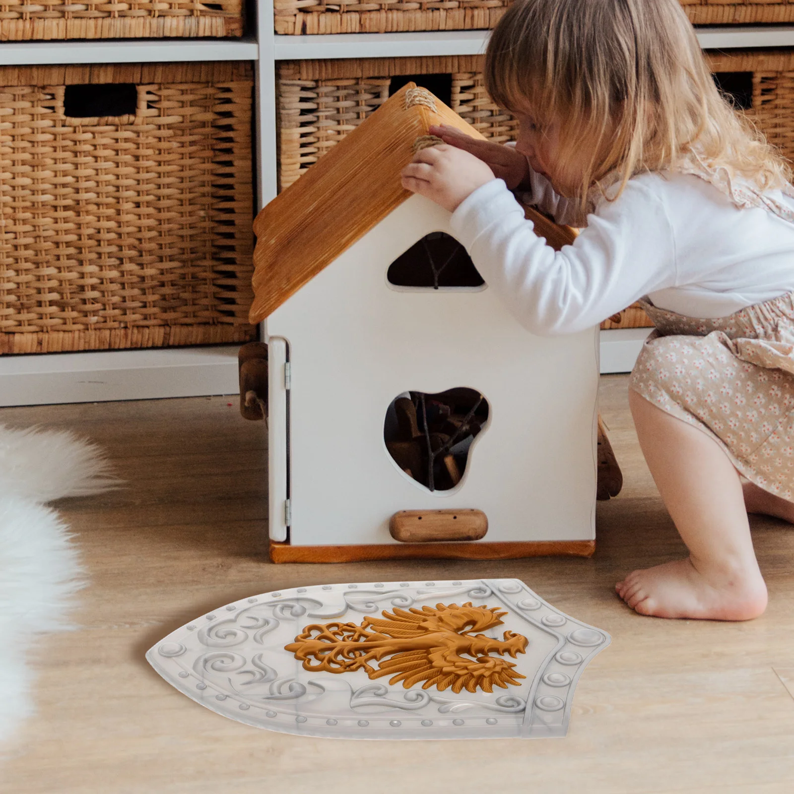 Средневековый рыцарь, пластиковый щит для детей, косплей, сценическое представление, ролевые игры, декоративный реквизит, аксессуар
Средневековый рыцарь, пластиковый щит для детей, косплей, сценическое представление, ролевые игры, декоративный реквизит, аксессуар