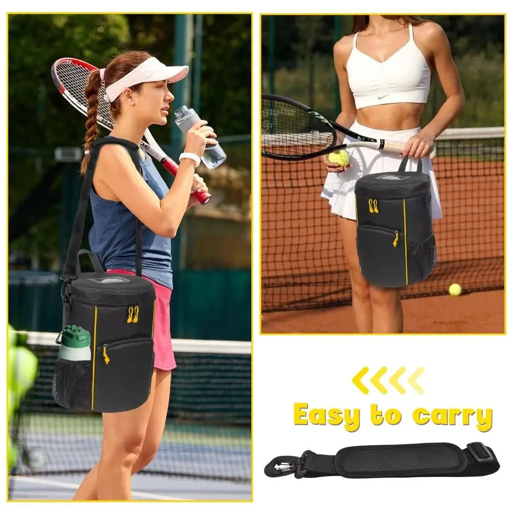 Large Capacity Tennis Storage Bag Shoulder Strap Two Way Zippers Tennis Carry Backpack Black Multi Pocket
Large Capacity Tennis Storage Bag Shoulder Strap Two Way Zippers Tennis Carry Backpack Black Multi Pocket