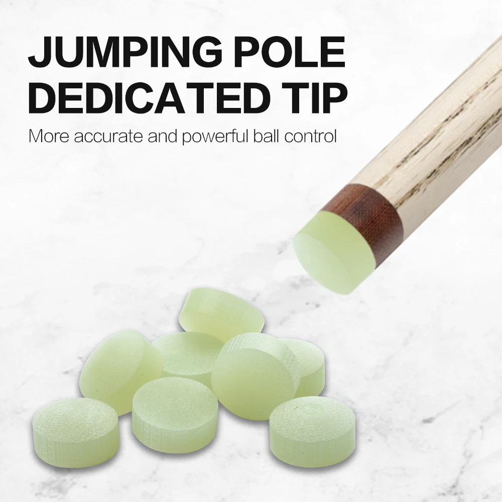 G10 Cue Break and Jump Tips, Crystal Fiber Tips, Hard for Punch Cues Jump Cues,Pool Billiards Accessories,Made in TAIWAN,14.2mm
G10 Cue Break and Jump Tips, Crystal Fiber Tips, Hard for Punch Cues Jump Cues,Pool Billiards Accessories,Made in TAIWAN,14.2mm