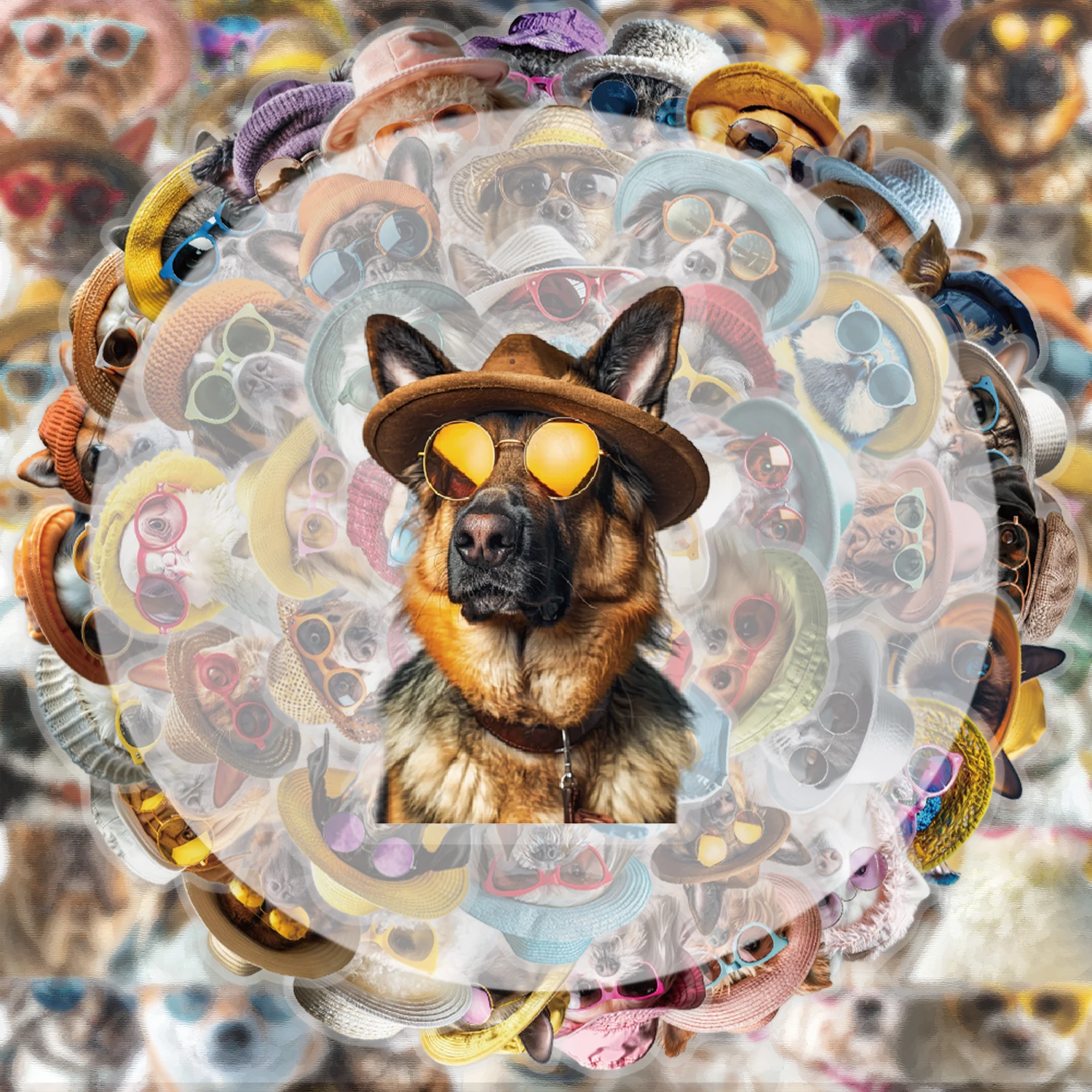 50 Transparent Funny Pet Graffiti Stickers with Hats, Suitable for Decorating Water Bottles, Laptops, Cell Phones, Suitcases, Skateboards, Guitars, Gift Boxes, Party Decorations
50 Transparent Funny Pet Graffiti Stickers with Hats, Suitable for Decorating Water Bottles, Laptops, Cell Phones, Suitcases, Skateboards, Guitars, Gift Boxes, Party Decorations