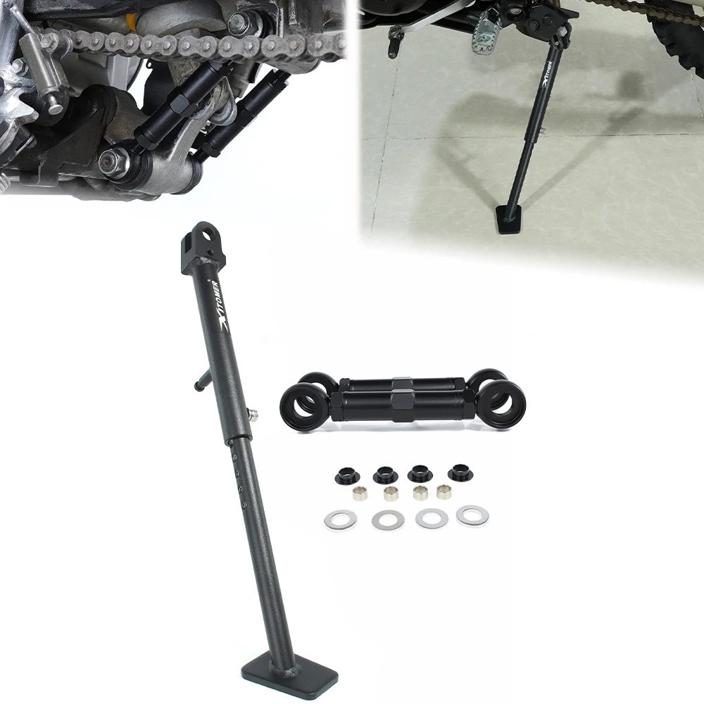 Adjustable Kickstand Foot Side Stand Motorcycle Fit For Kawasaki KLX250 KLX250S KLX300 Kick Stand Parking Bracket Lowering Links
Adjustable Kickstand Foot Side Stand Motorcycle Fit For Kawasaki KLX250 KLX250S KLX300 Kick Stand Parking Bracket Lowering Links