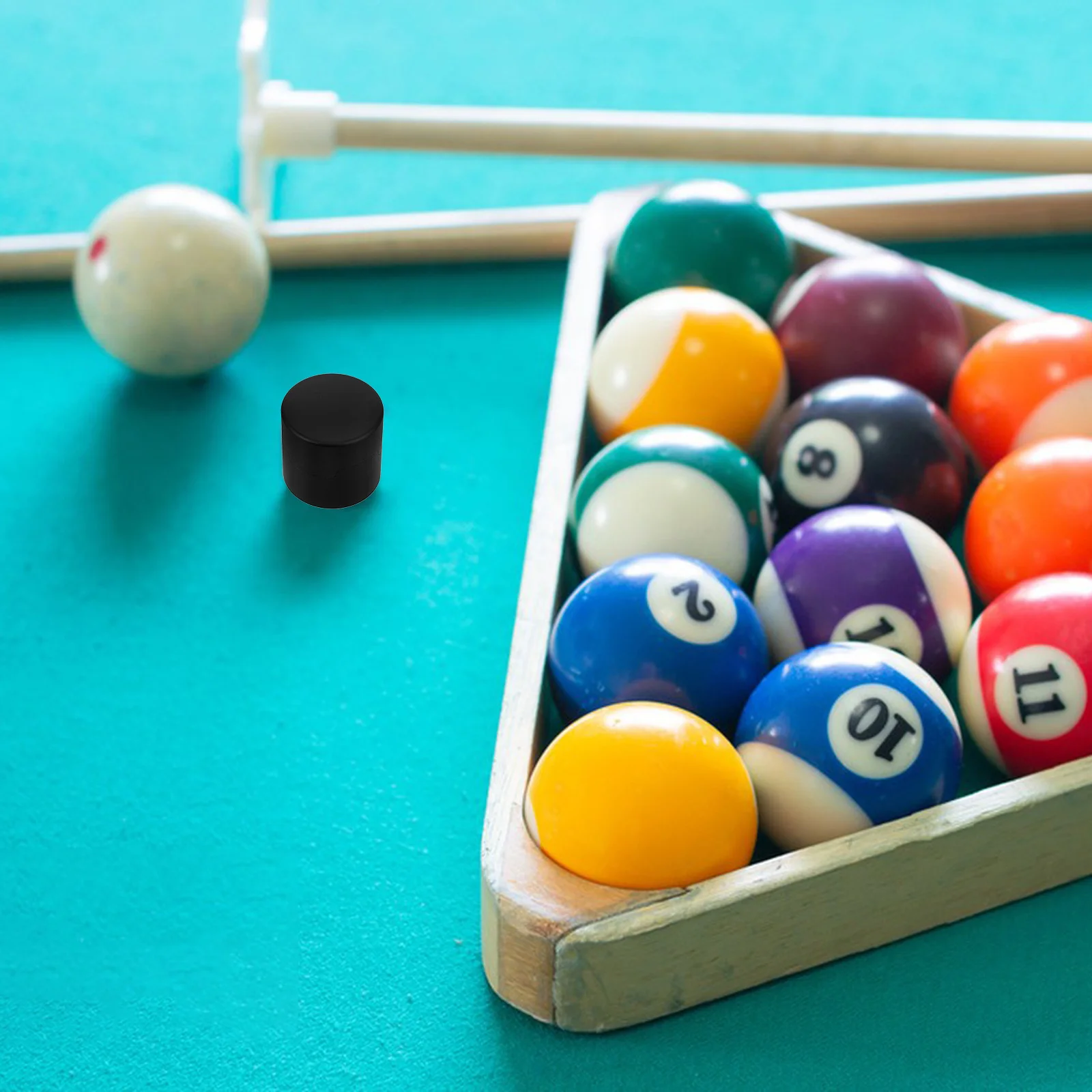 Magnetic Chocolate Box Pool Table Chalk Holder Container Accessories Black Aluminum Octagonal Design Durable Protection Easy
Magnetic Chocolate Box Pool Table Chalk Holder Container Accessories Black Aluminum Octagonal Design Durable Protection Easy