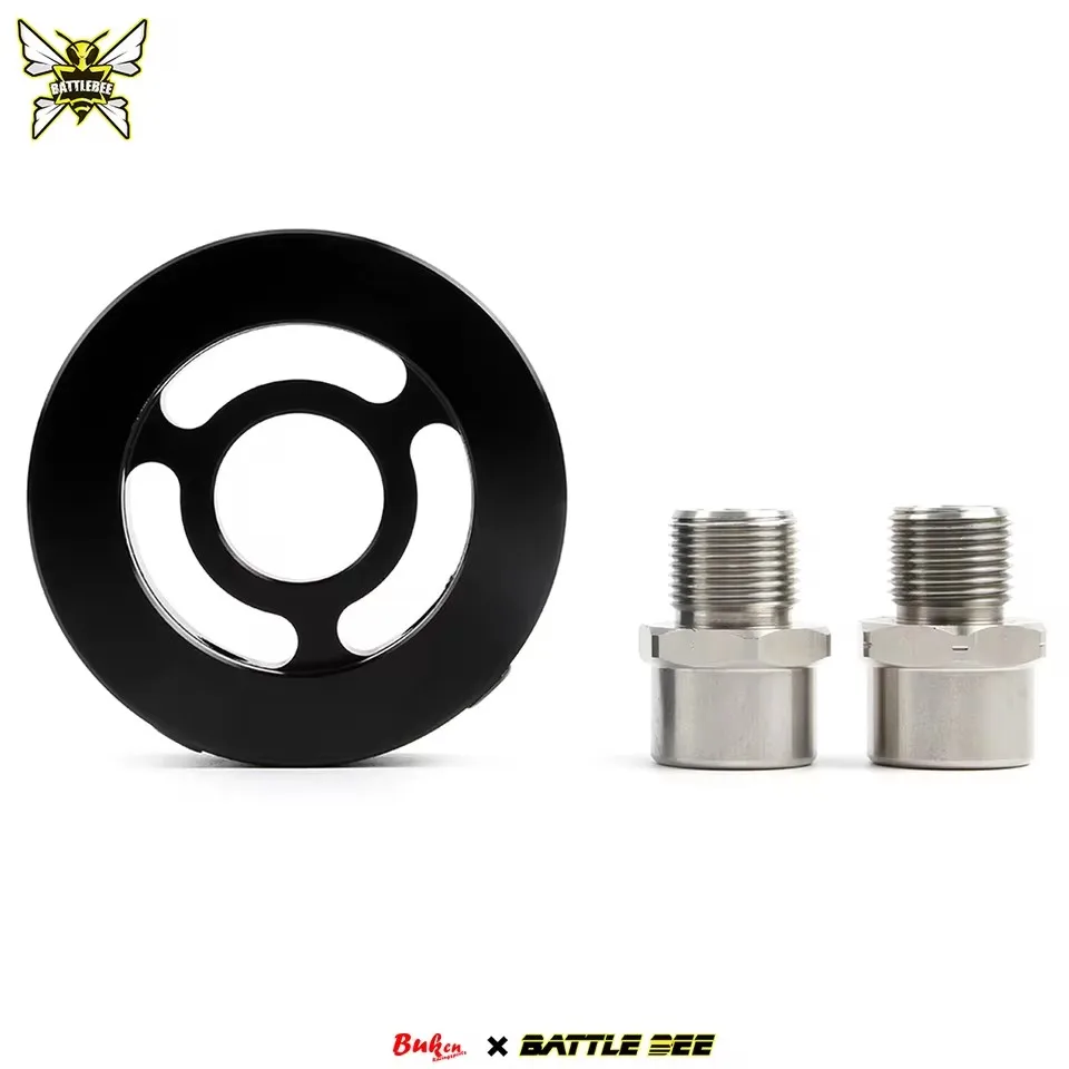 00BATTLEBEE Universal Oil Cooler Adapter Oil Temp Pressure Gauge Sensor Filter Adapter Big Plate M20x1.5 3/4-16UNF BB-UOA-003
00BATTLEBEE Universal Oil Cooler Adapter Oil Temp Pressure Gauge Sensor Filter Adapter Big Plate M20x1.5 3/4-16UNF BB-UOA-003