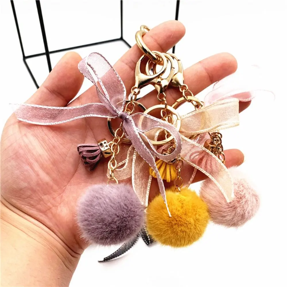 Cute Bow Lace Hairball Keychain Delicate Soft Cartoon Car Key Ring Portable Creative Bag Plush Pendant Student
Cute Bow Lace Hairball Keychain Delicate Soft Cartoon Car Key Ring Portable Creative Bag Plush Pendant Student