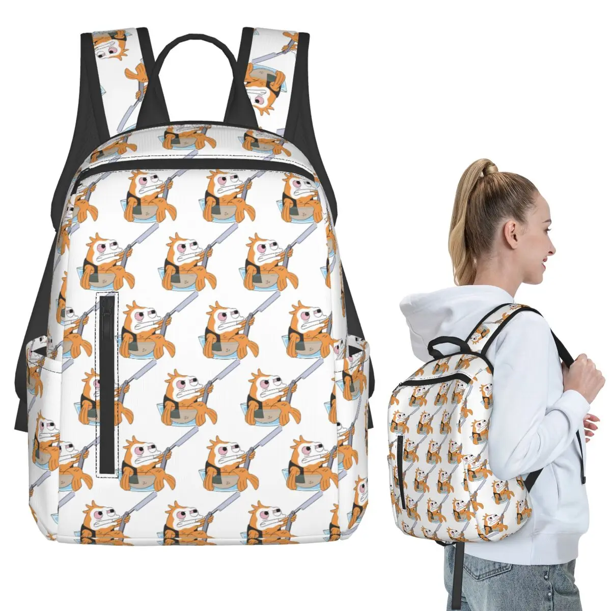 American Dad Klaus Backpack Student BookBag Kids School Bag Laptop Shoulder Bags Boys Girls
American Dad Klaus Backpack Student BookBag Kids School Bag Laptop Shoulder Bags Boys Girls