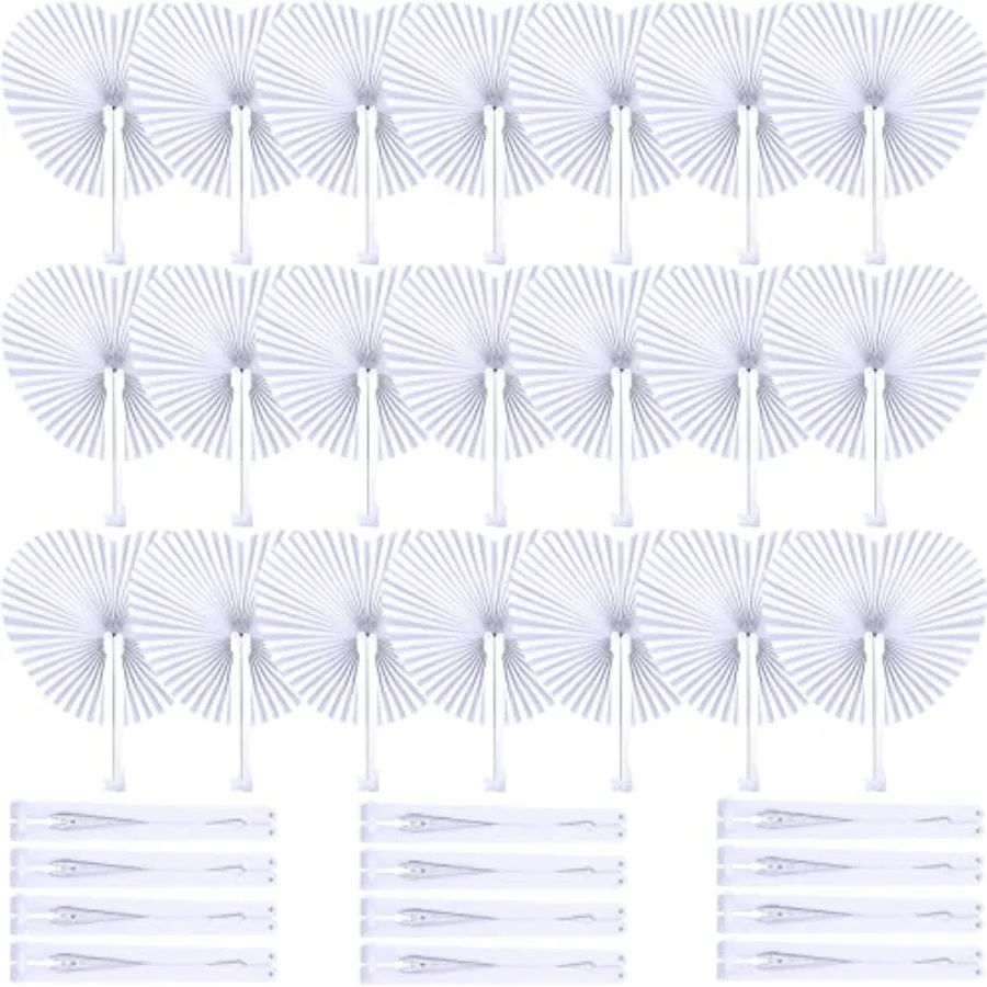 150 Packs Wedding Paper Fans Heart Shaped Folding Handheld Fans for Wedding Decorate Guests Favor Anniversary Birthday Party Su
150 Packs Wedding Paper Fans Heart Shaped Folding Handheld Fans for Wedding Decorate Guests Favor Anniversary Birthday Party Su