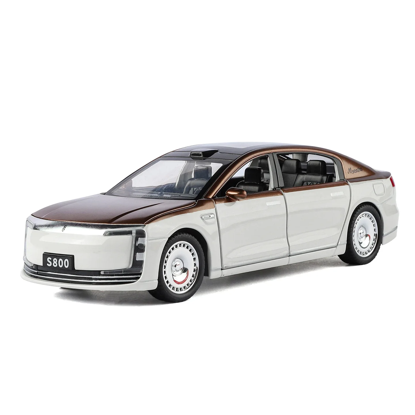 Металлическая модель автомобиля Golden Car Will 1:32 S800, имитация электромобиля, со звуком и светом, откатным механизмом, детская игрушка
Металлическая модель автомобиля Golden Car Will 1:32 S800, имитация электромобиля, со звуком и светом, откатным механизмом, детская игрушка