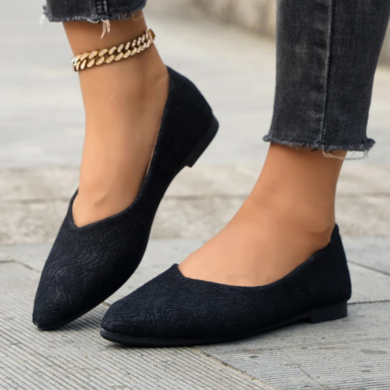 Women Flats Fashion Slip on Loafers Summer Breathable Ballet Shallow Flats Sneakers Women Soft Bottom Pointed Toe Boat Shoes
Women Flats Fashion Slip on Loafers Summer Breathable Ballet Shallow Flats Sneakers Women Soft Bottom Pointed Toe Boat Shoes