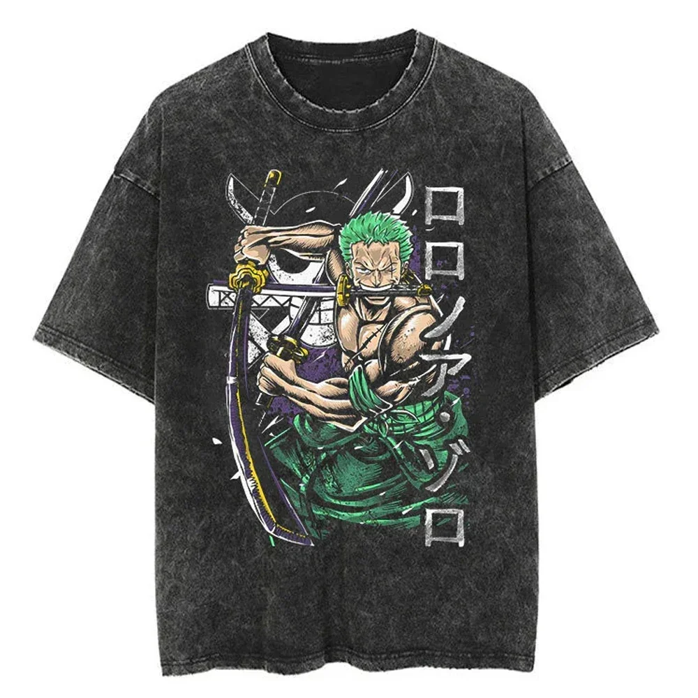 Men Casual Washed Harajuku T-shirt Washed Japanese Anime One Piece Graphic Loose Streetwear Black Tops Tees
Men Casual Washed Harajuku T-shirt Washed Japanese Anime One Piece Graphic Loose Streetwear Black Tops Tees