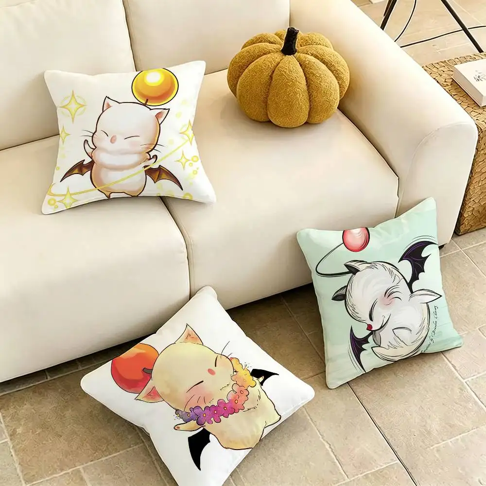 FF Final Fantasy Moogle-W Square Double-Sided printed Pillow Case Bedroom Bedside Pillow Sofa Cushion Cover Gift
FF Final Fantasy Moogle-W Square Double-Sided printed Pillow Case Bedroom Bedside Pillow Sofa Cushion Cover Gift