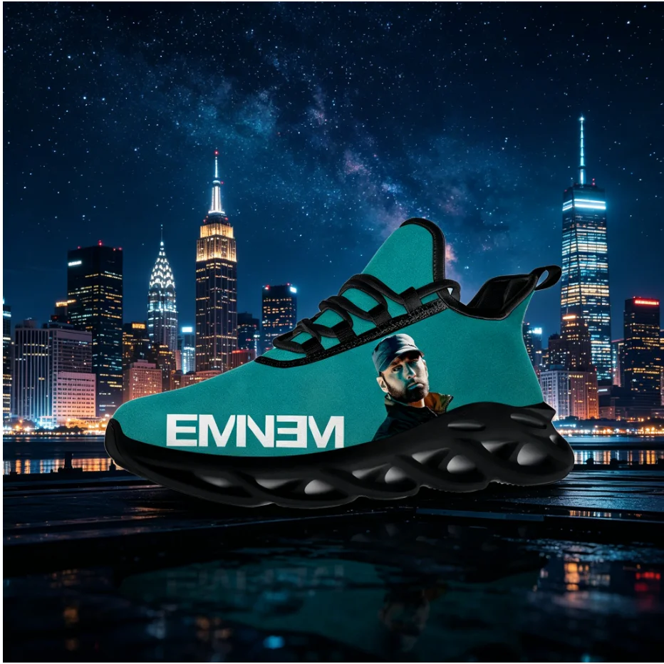 Eminem Music Blade Sneakers Custom Graphic Pattern Soft Sole Non Slip Unisex Trendy Daily Street Footwear
Eminem Music Blade Sneakers Custom Graphic Pattern Soft Sole Non Slip Unisex Trendy Daily Street Footwear