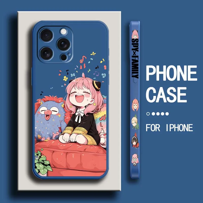 SPY FAMILY Anime Anya Forger Phone Case For Apple iPhone 16 15 14 13 12 11 XR XS X Pro Max Plus Liquid Left Rope Soft Cover
SPY FAMILY Anime Anya Forger Phone Case For Apple iPhone 16 15 14 13 12 11 XR XS X Pro Max Plus Liquid Left Rope Soft Cover