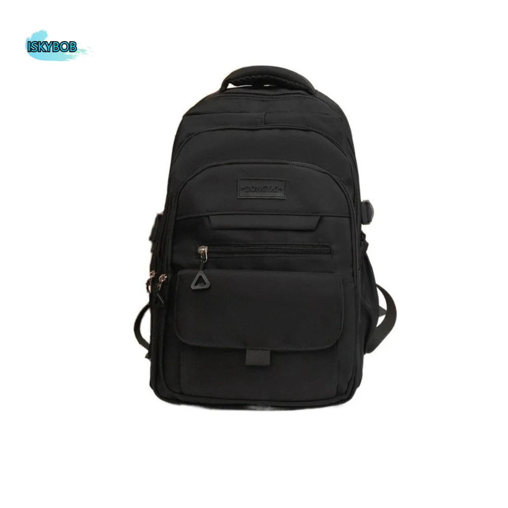 Korean Simple School Bags Waterproof Large Capacity College Student Backpack Nylon Multi-layer Girl's Backpack College
Korean Simple School Bags Waterproof Large Capacity College Student Backpack Nylon Multi-layer Girl's Backpack College