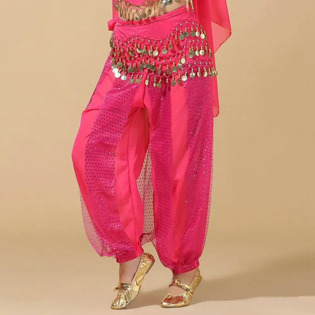 Sequined Dance Pants Dancewear Sequined Chiffon Pants Folk Dance Adult Belly Dance Stage Performance Women Bloomers Trousers
Sequined Dance Pants Dancewear Sequined Chiffon Pants Folk Dance Adult Belly Dance Stage Performance Women Bloomers Trousers
