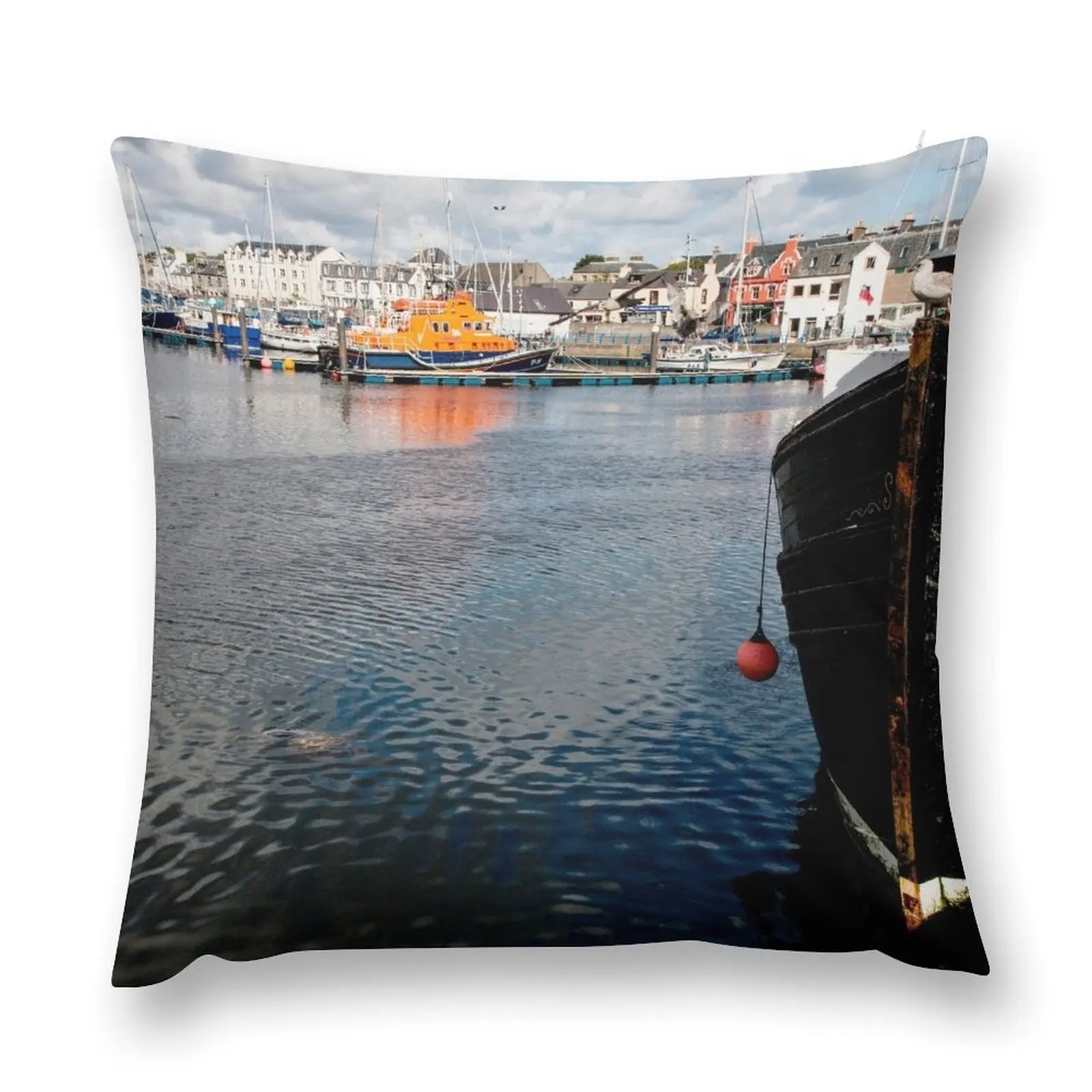 Stornoway Harbour Throw Pillow Custom Cushion Room decorating items Pillow Case pillow
Stornoway Harbour Throw Pillow Custom Cushion Room decorating items Pillow Case pillow
