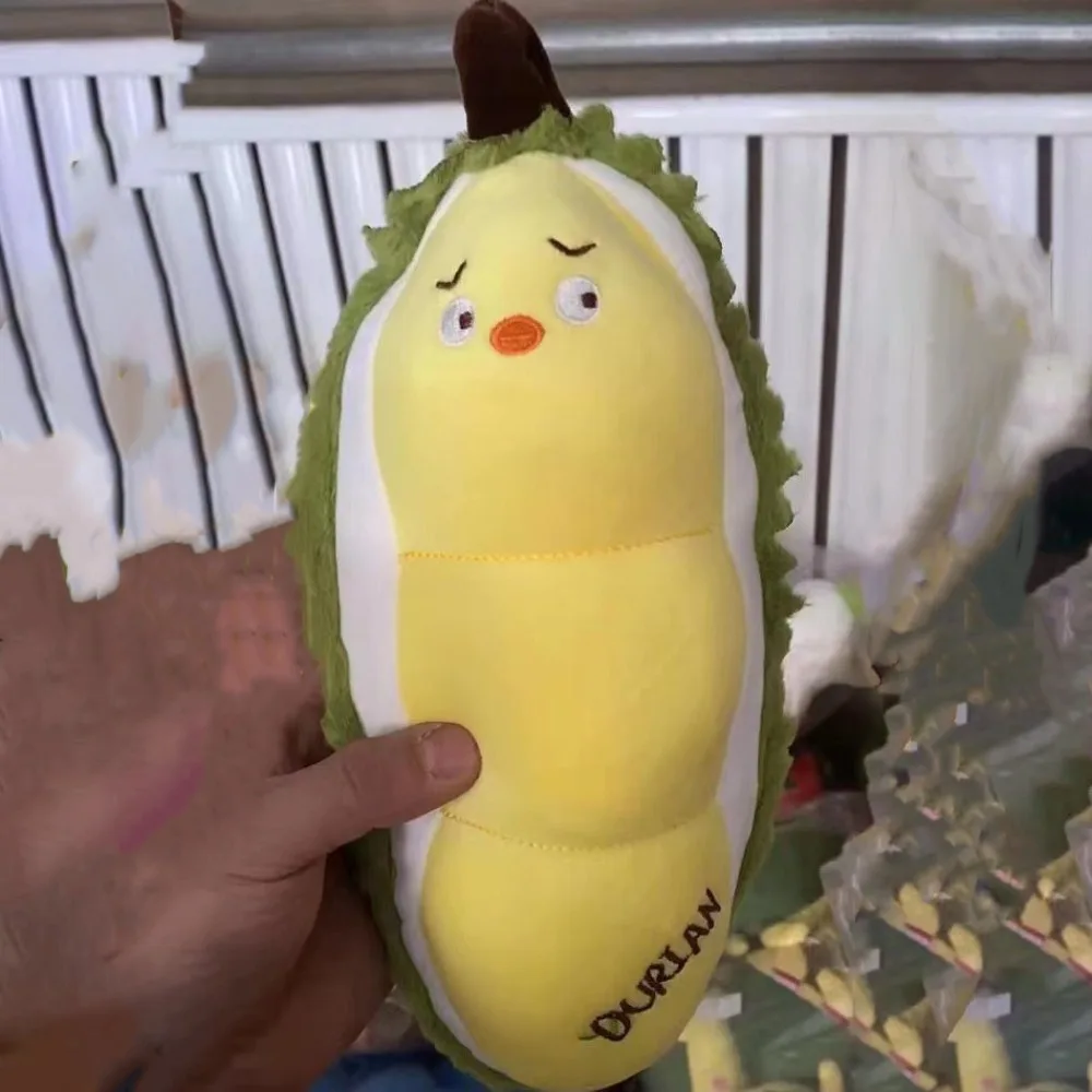 Funny Food Plushie Cushion Pillow Durian Yellow Chick Fruit Durian Stuffed Stuffed Fruit
Funny Food Plushie Cushion Pillow Durian Yellow Chick Fruit Durian Stuffed Stuffed Fruit