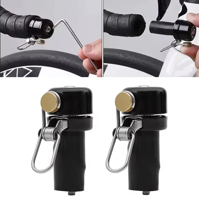 1-2PCS Road Bike Bell Horn Copper Bicycle Handlebar Plug End Ring Clear Loud Sound Warning Alarm Safety Cycling Accessories
1-2PCS Road Bike Bell Horn Copper Bicycle Handlebar Plug End Ring Clear Loud Sound Warning Alarm Safety Cycling Accessories