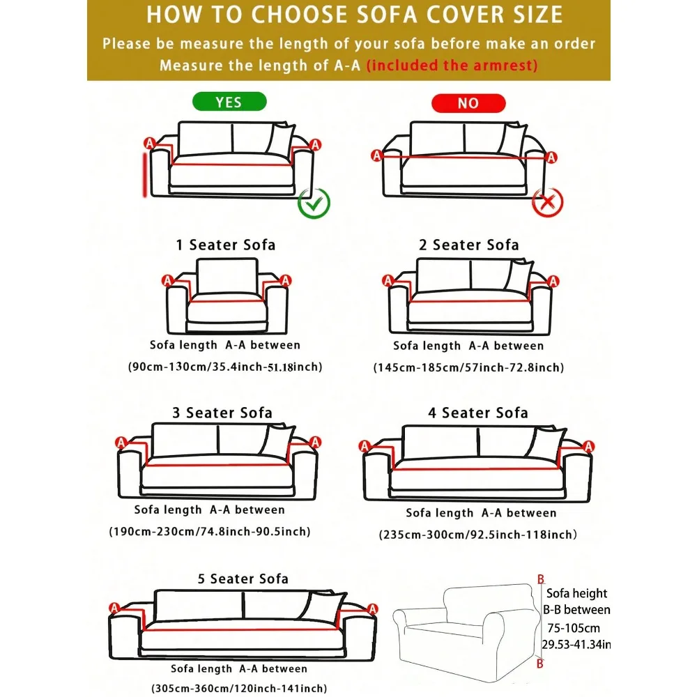 1pc Luxurious Velvet Sofa Cover, Elegant & Luxury, Anti-Slip, Dust-Proof, Scratch-Resistant, Suitable For All Seasons
1pc Luxurious Velvet Sofa Cover, Elegant & Luxury, Anti-Slip, Dust-Proof, Scratch-Resistant, Suitable For All Seasons