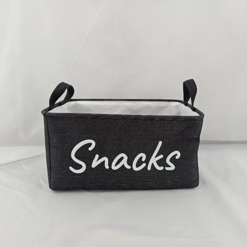 Fabric Desktop Storage Basket Foldable Handheld Home Wardrobe Sundries Organizer
Fabric Desktop Storage Basket Foldable Handheld Home Wardrobe Sundries Organizer