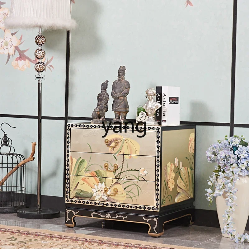 LH classical bedroom champagne silver zen bedside table three bucket cabinet storage
LH classical bedroom champagne silver zen bedside table three bucket cabinet storage
