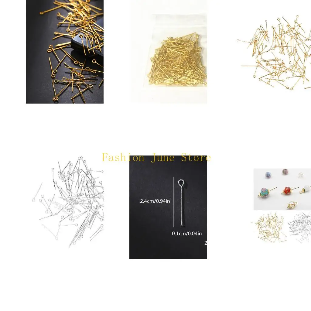 N5KA Pack Of 200 Metal 9 Shaped Jewelry Pins For Earrings Necklace Crafting Practical Rusts Resistant DIY Findings
N5KA Pack Of 200 Metal 9 Shaped Jewelry Pins For Earrings Necklace Crafting Practical Rusts Resistant DIY Findings