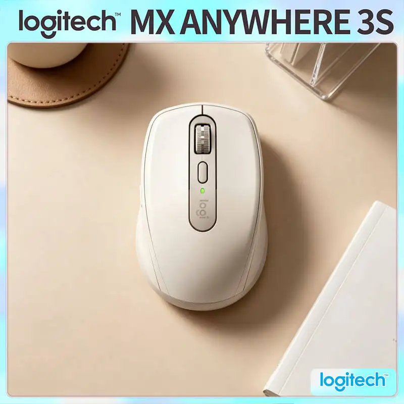 Premium Logitech MX Anywhere 3S Mouse - 8000 DPI, Hyper-Scroll, Silent Click, USB-C Charging for Shop & Office
Premium Logitech MX Anywhere 3S Mouse - 8000 DPI, Hyper-Scroll, Silent Click, USB-C Charging for Shop & Office