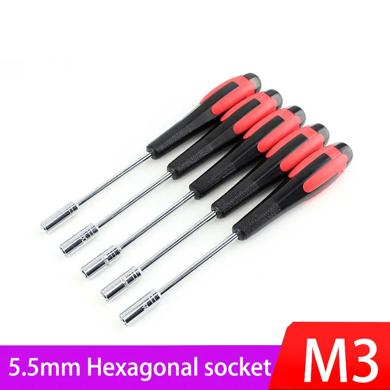 5.5 mm Lengthened Socket Wrench Spanner Socket Screwdriver Hand Tool Hex Screwdriver Hex Sleeve Wrenches Nut Driver
5.5 mm Lengthened Socket Wrench Spanner Socket Screwdriver Hand Tool Hex Screwdriver Hex Sleeve Wrenches Nut Driver