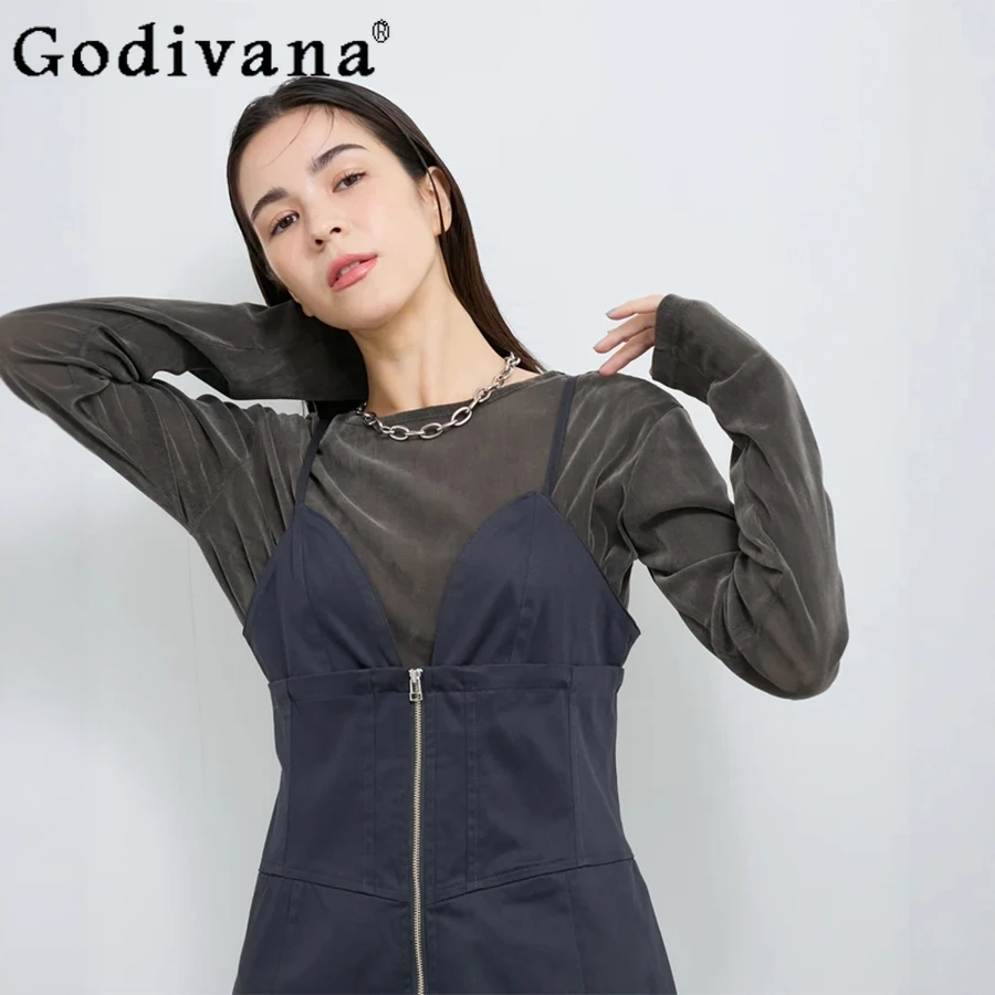 Japanese Sweet Velvet Long-sleeved Bottom Top Spring and Autumn New Women's Loose Fashion T-shirt Ladies Daily Casual Pullover
Japanese Sweet Velvet Long-sleeved Bottom Top Spring and Autumn New Women's Loose Fashion T-shirt Ladies Daily Casual Pullover