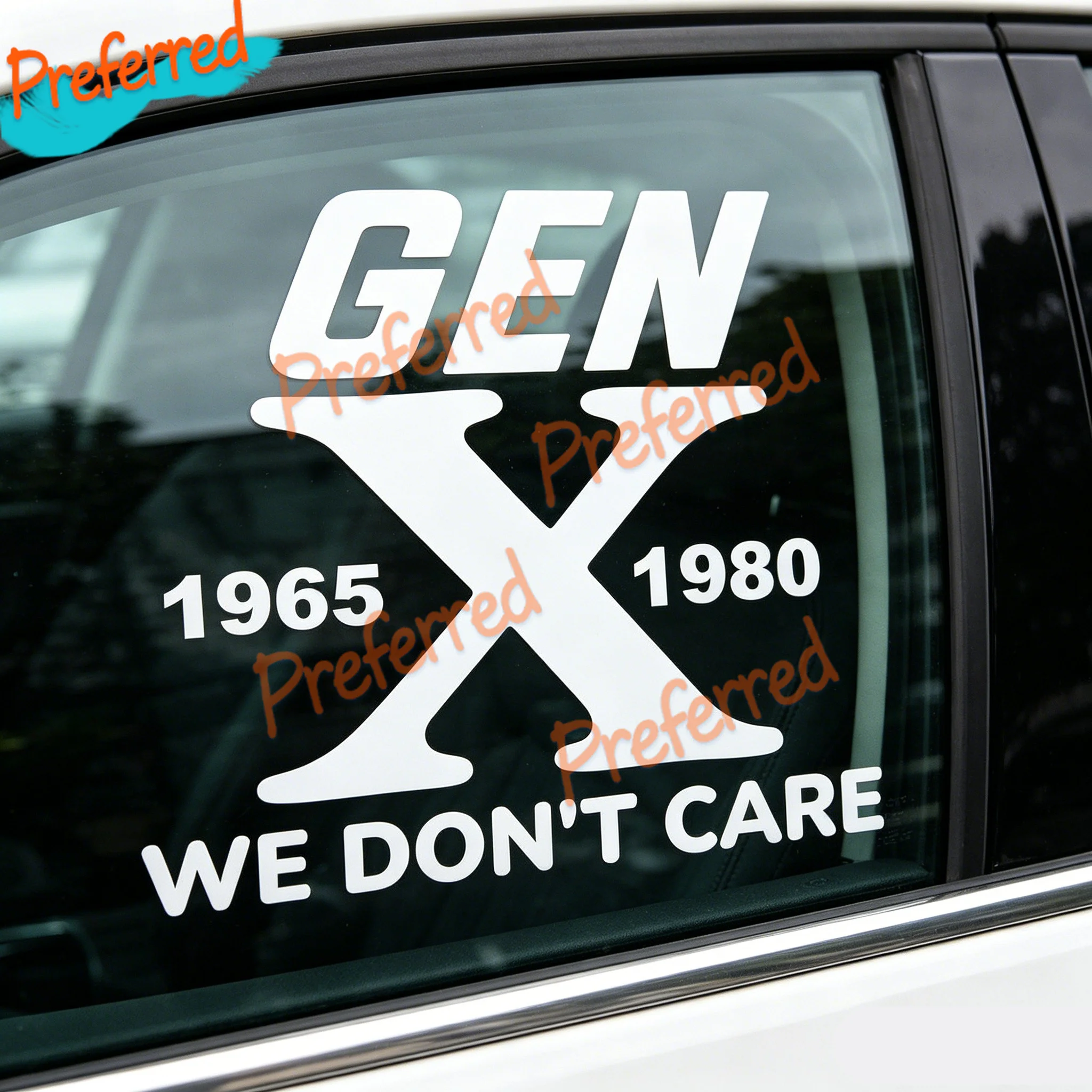 Autocollants Décoratifs Gen X We Don't Care - Véhicules & Accessoires Lot De Customizable in Any Sticker Size -No Background
Autocollants Décoratifs Gen X We Don't Care - Véhicules & Accessoires Lot De Customizable in Any Sticker Size -No Background