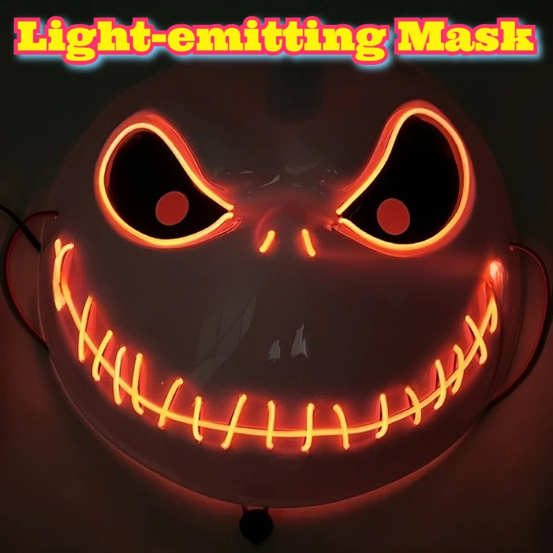 Новая маска черепа для ролевых игр, холодный свет, светящаяся крышка для лица, Рождество, Хэллоуин, вечеринка, страшный костюм, реквизит, косплей, фестиваль выступлений
Новая маска черепа для ролевых игр, холодный свет, светящаяся крышка для лица, Рождество, Хэллоуин, вечеринка, страшный костюм, реквизит, косплей, фестиваль выступлений